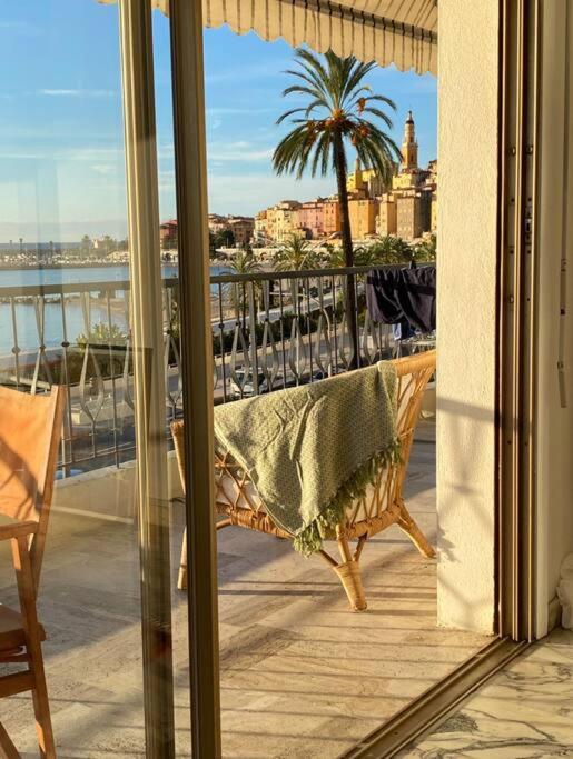 Le Garavan-Vue Mer-Plage-Clim-Terrasse Menton Eksteriør bilde