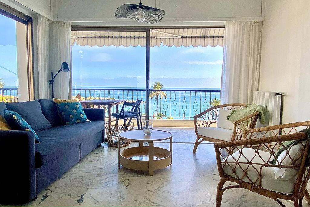 Le Garavan-Vue Mer-Plage-Clim-Terrasse Menton Eksteriør bilde